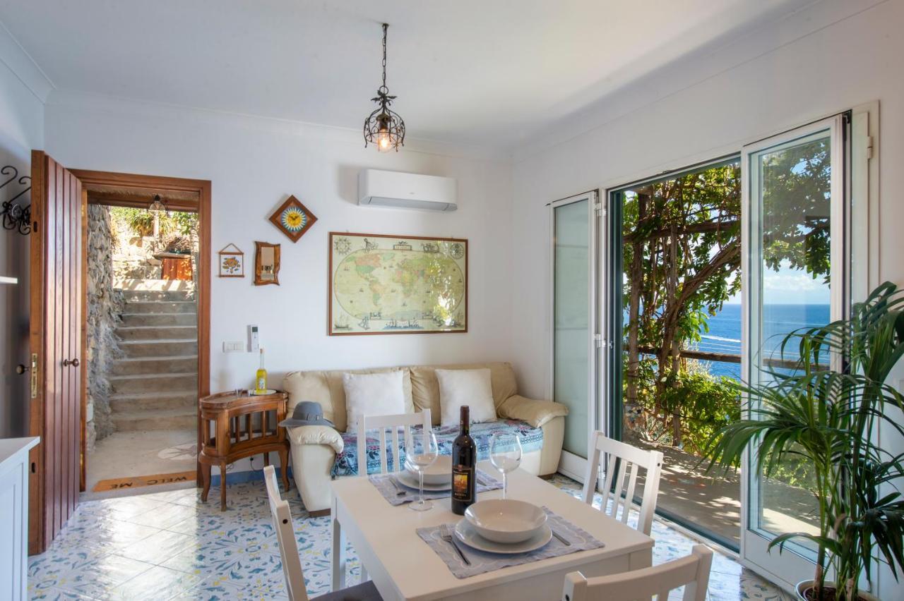 Sea Side Solandra Apartman Praiano Kültér fotó