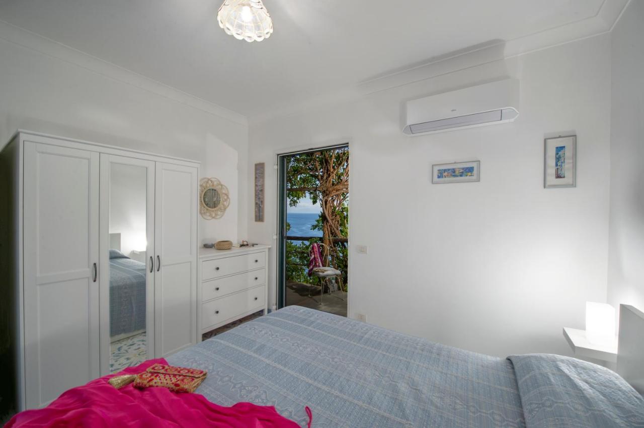 Sea Side Solandra Apartman Praiano Kültér fotó