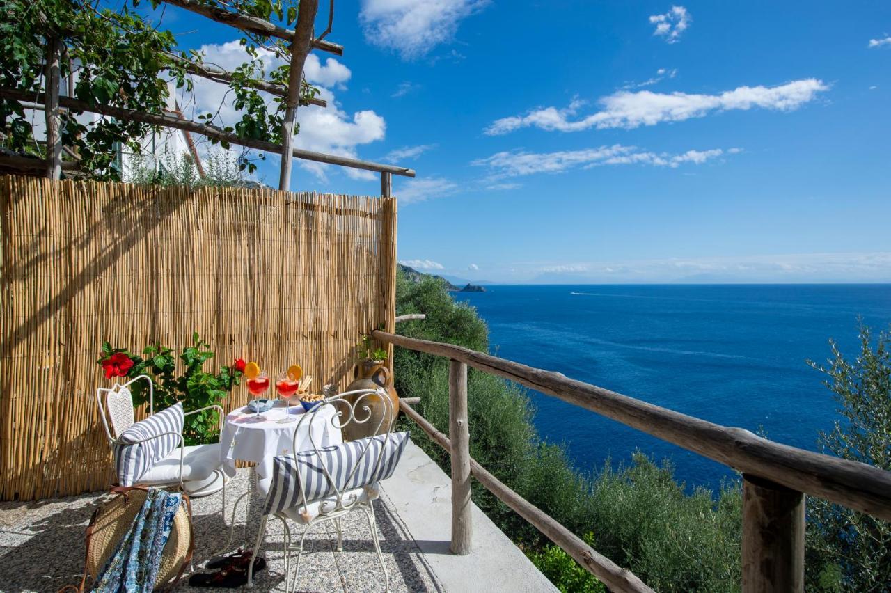 Sea Side Solandra Apartman Praiano Kültér fotó