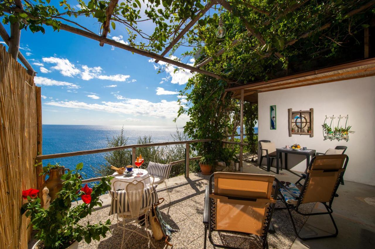 Sea Side Solandra Apartman Praiano Kültér fotó