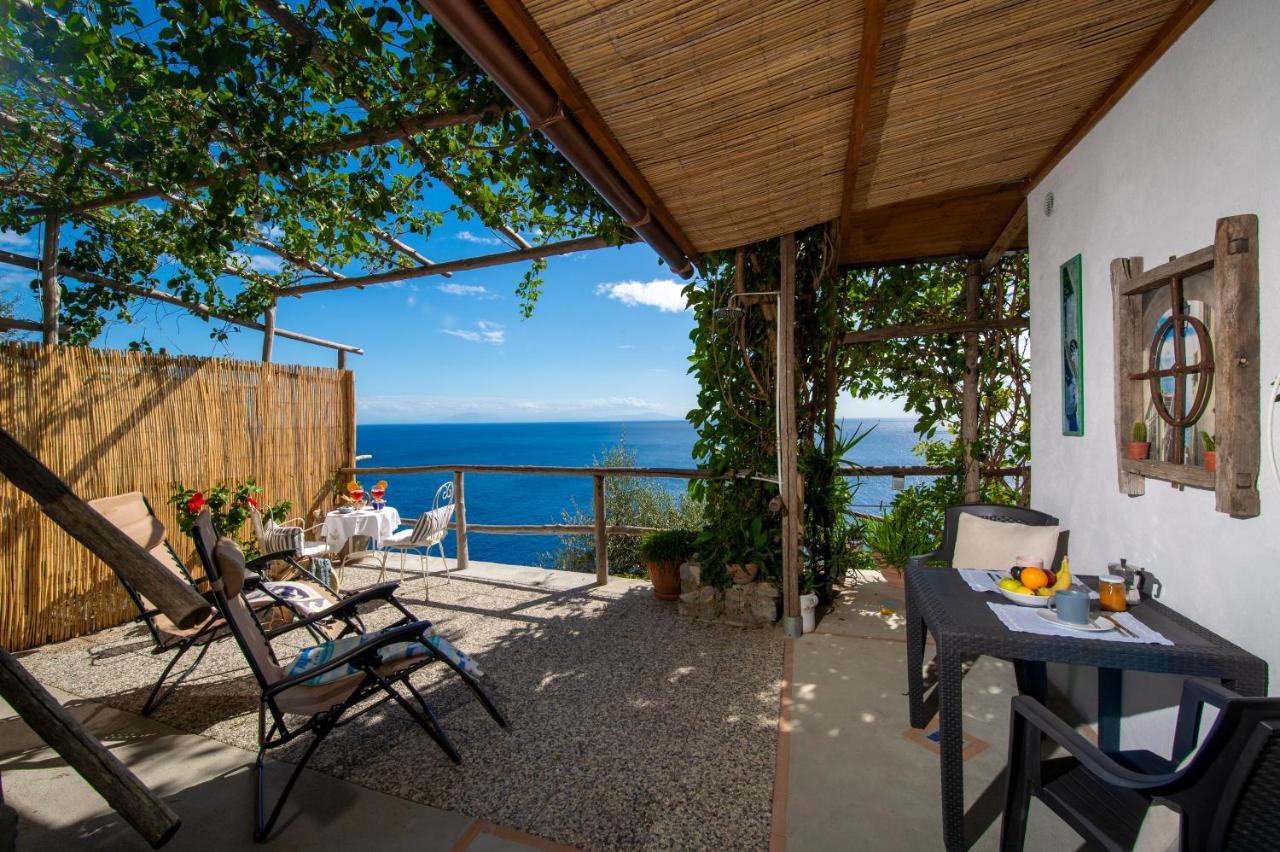 Sea Side Solandra Apartman Praiano Kültér fotó