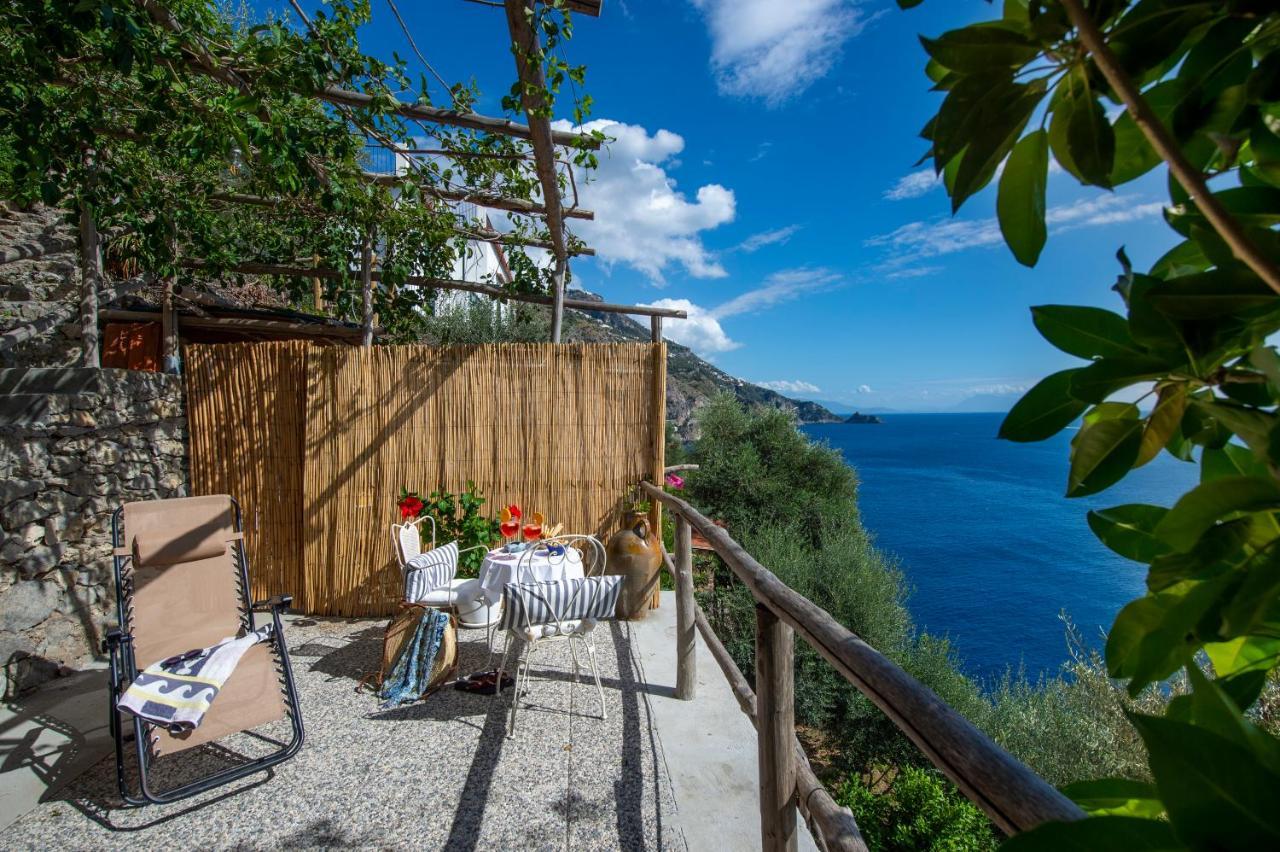 Sea Side Solandra Apartman Praiano Kültér fotó